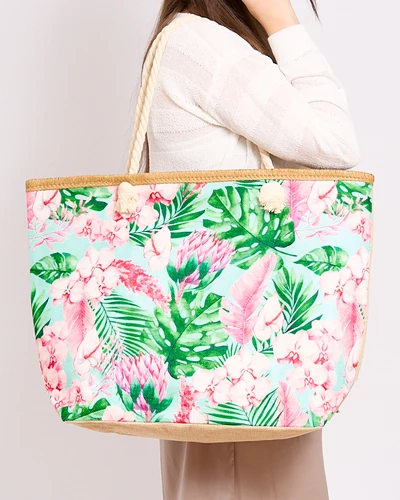 Royalfashion Большая тканевая сумка с принтом