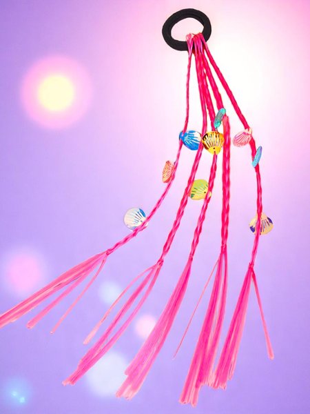 Royalfashion Косички на гумках з ракушками