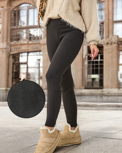 Royalfashion Женские утепленные хлопковые леггинсы