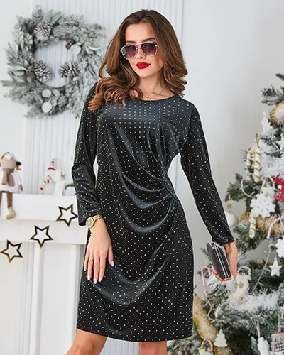 Платье Royalfashion для женщин с драпировкой