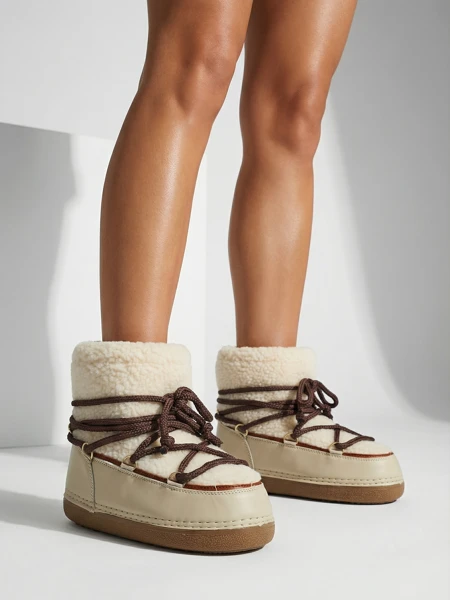 Женские зимние ботинки с овчиной Uvella