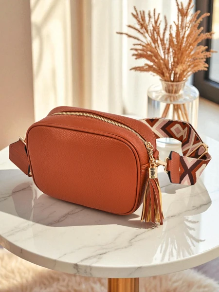 Royalfashion Маленька жіноча сумочка з екошкіри з кольоровим ремінцем Kovi Lace