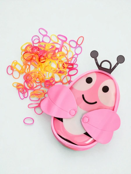 Royalfashion Разноцветные силиконовые резиночки Пчелка