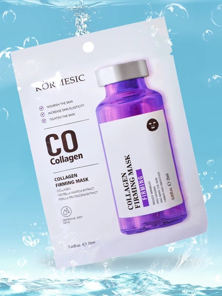 Тканевая маска для лица с коллагеном – укрепляющая