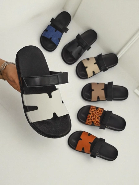 Royalfashion Жіночі босоніжки з екошкіри FlexiComfi