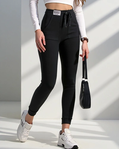 Royalfashion Жіночі бавовняні спортивні штани