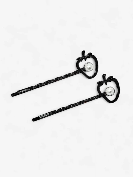 Royalfashion Шпильки для волосся з полуницею