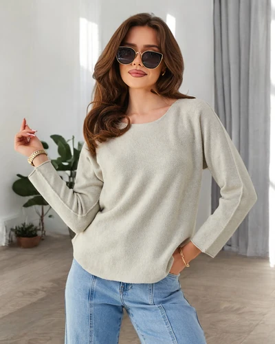 Royalfashion Вискозный тонкий женский свитер