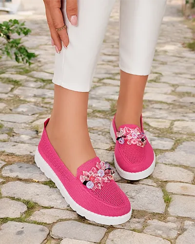 Royalfashion Женские декорированные мокасины Hewenti