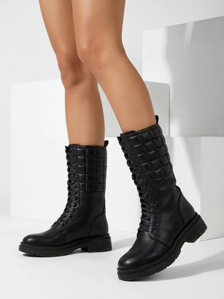 Женские ботинки Royalfashion на шнуровке Ominoc