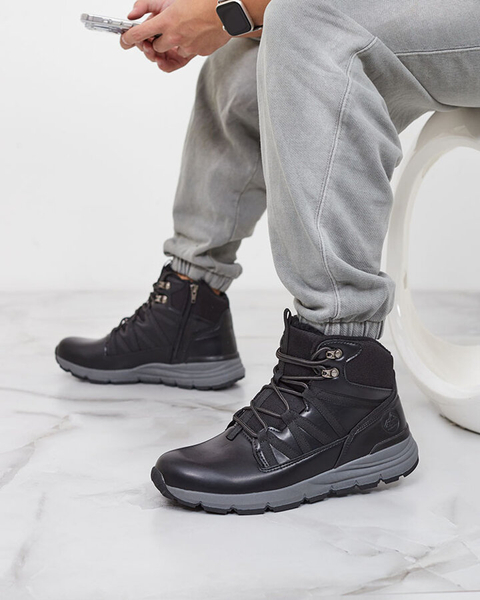 Royalfashion Black Men's Gocieris Trappers