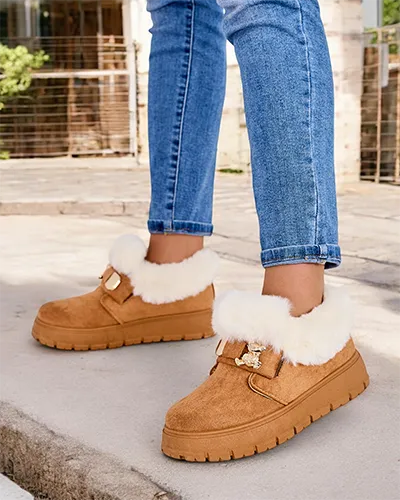 Royalfashion Женские короткие сапоги a'la snow boots Dobis