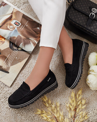 Royalfashion Ажурні жіночі мокасини Leteller