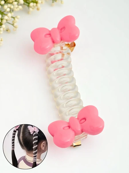 Royalfashion Резинка для волос в виде пружинки с бантом Bow Twist