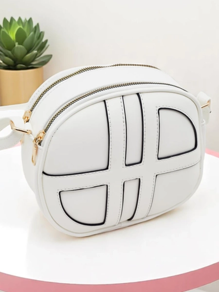 Royalfashion Маленька жіноча кругла сумка з еко-шкіри Riva Circle