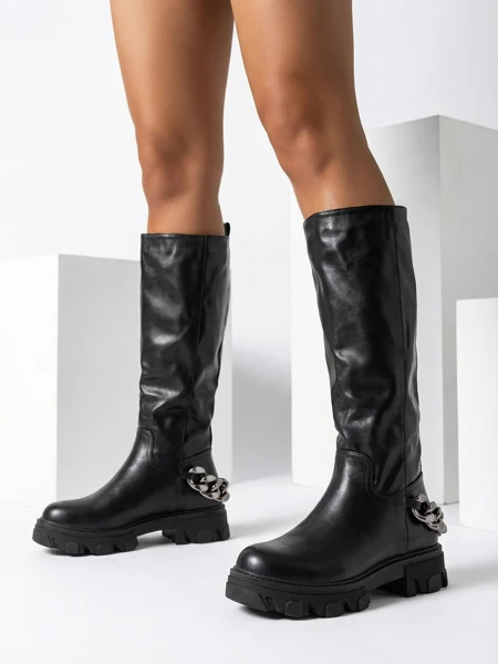 Royalfashion Women's Defesisa High Boots