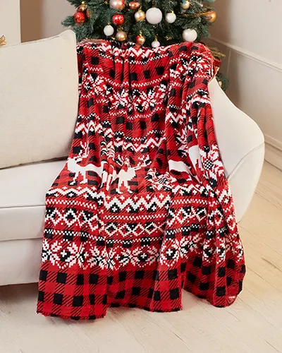 Royalfashion Різдвяний плед 160x200