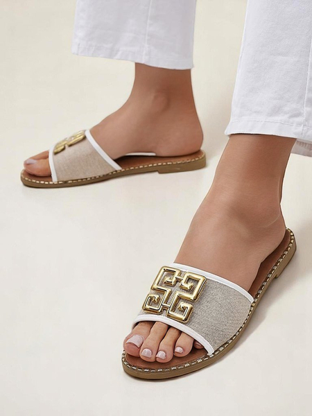 Royalfashion Жіночі шльопанці на плоскому ходу Rorole