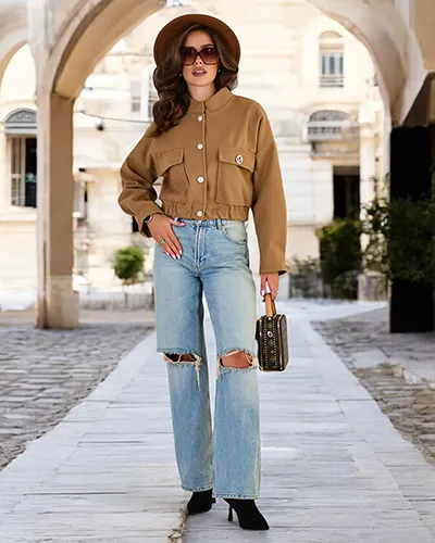 Жіноча куртка-бомбер Royalfashion