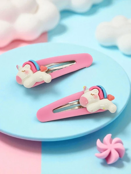 Кольорові заколки для волосся Angelicornia