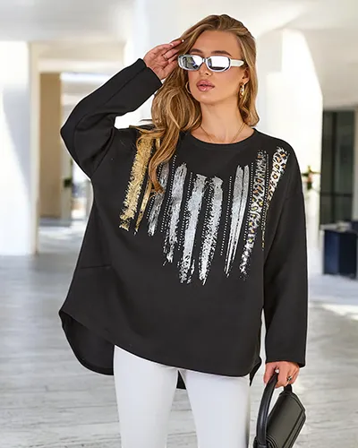 Royalfashion Женская блузка с принтом