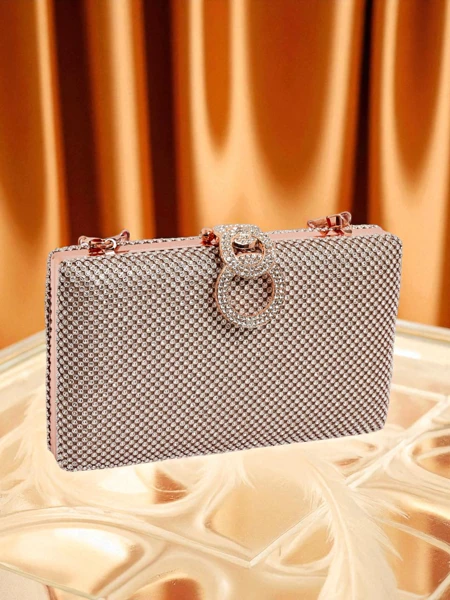 Royalfashion Женская сумка-клатч с цирконами Armeddo