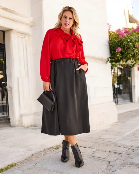 Жіноча міді-спідниця від Royalfashion