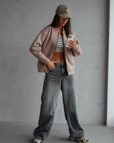 Royalfashion Зipped bomber jacket