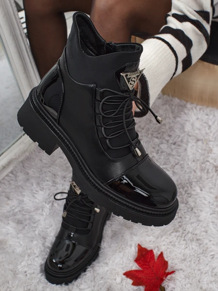 Женские ботинки Elisse из экокожи на шнуровке