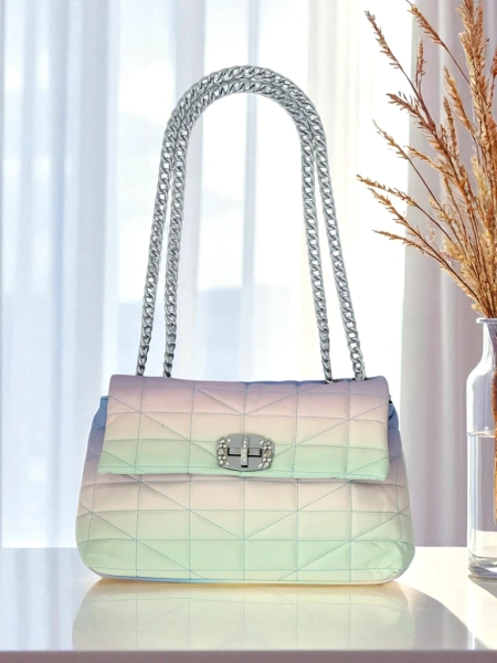 Royalfashion Жіноча маленька сумка зі штучної шкіри з омбре ефектом Sophie Rose