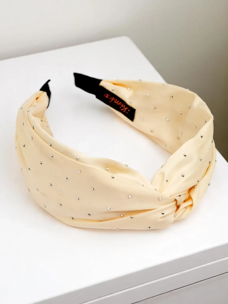 Royalfashion Ободок с блестящими стразами Shine Twist