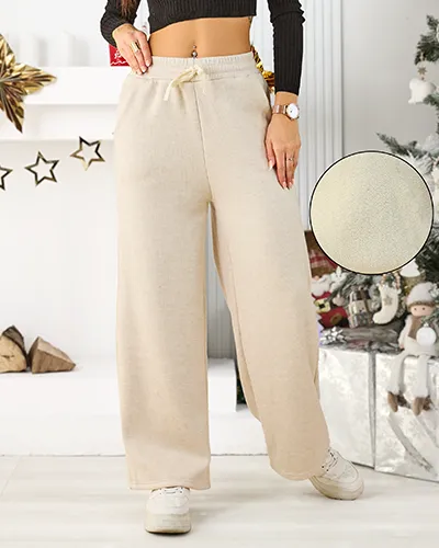 Royalfashion женские спортивные штаны с флисовой подкладкой