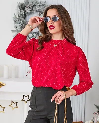 Блузка Royalfashion для женщин сHotстразами