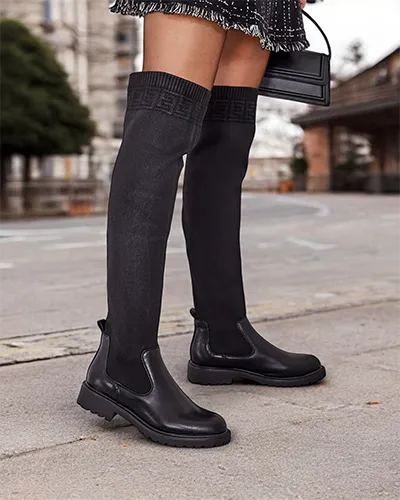 Женские ботинки на подошве Royalfashion Bifonus