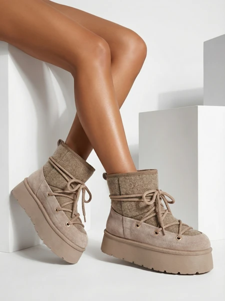 Royalfashion Жіночі снігоступи Filori на шнурівці