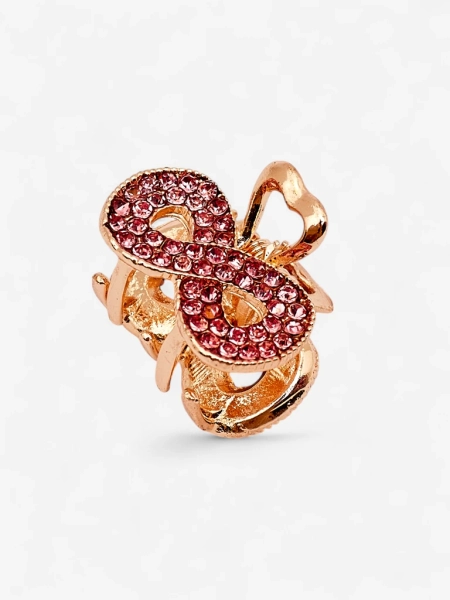 Royalfashion Заколка для волос с цирконами TwinkleGrip