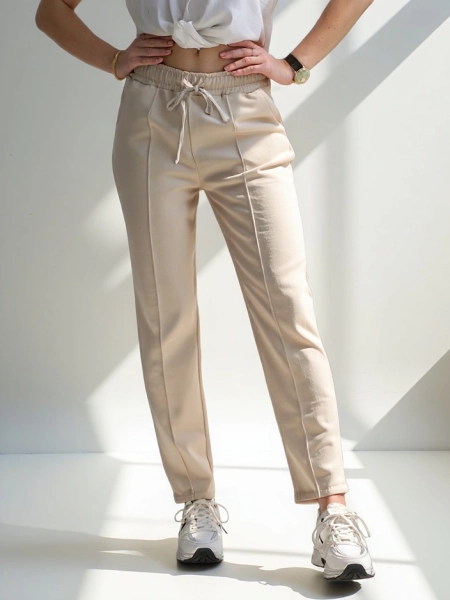 Королівська мода Прямі жіночі штани з віскози