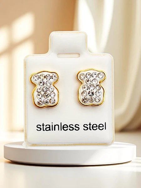 Royalfashion Женские серьги в форме медвежонка