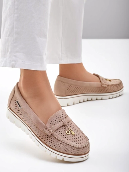 Royalfashion Женские перфорированные мокасины Elissas
