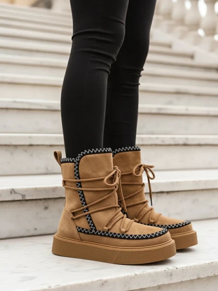 Royalfashion Жіночі черевики на шнурівці Siozi