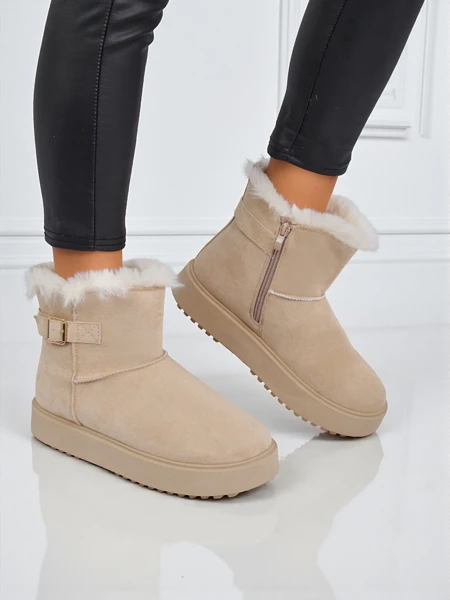 Royalfashion Короткі жіночі черевики a'la снігоходи Aurelia Classico