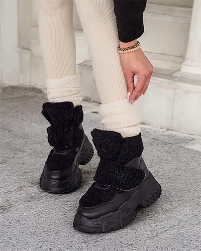 Royalfashion Женские снежные сапоги с овчиной Segulla