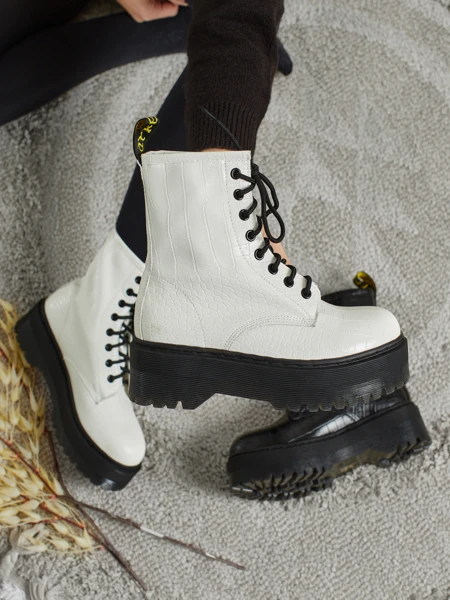 Женские ботинки-рабочие с тиснением Arvessa