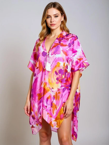 Royalfashion Парео – Жіноча літня пляжна туніка з візерунками Wild Coast