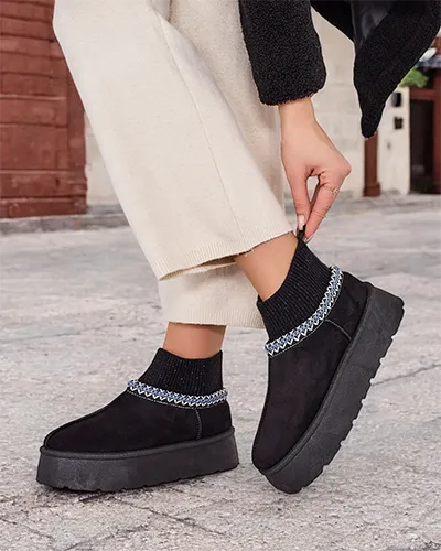 Royalfashion Короткие женские снежные ботинки ала Nananna