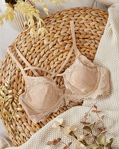 Жіночий бюстгальтер Royalfashion з декоративними бретелями