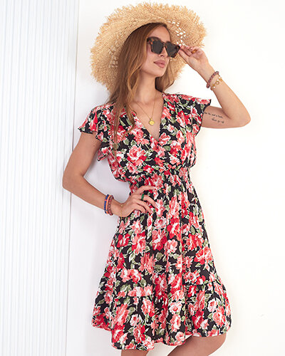 Женское платье с принтом Royalfashion