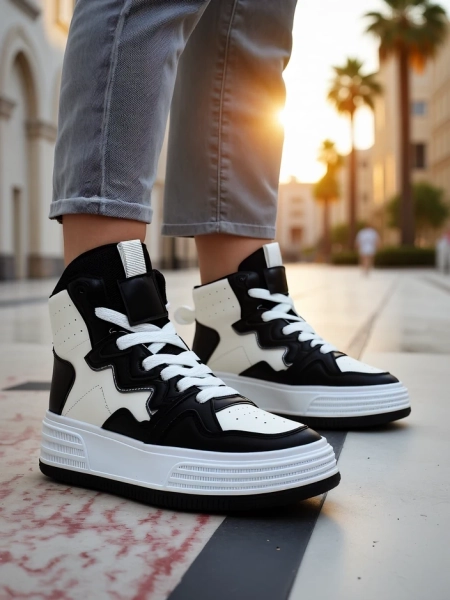 Royalfashion Высокие женские спортивные туфли Quiedy