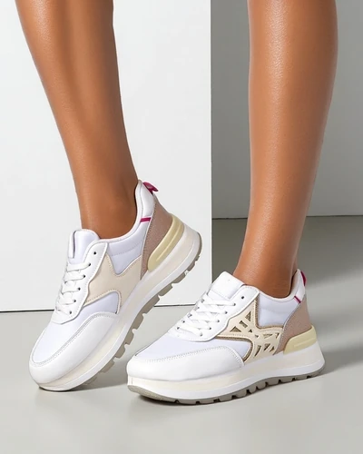 Женские кроссовки Royalfashion с блестками Senues