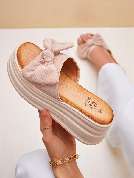 Royalfashion Женские шлёпанцы на платформе Givan